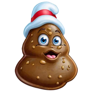 Poop With Hat Emoji Png Xnc PNG image