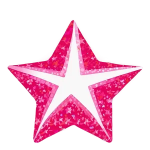 Pop Art Pink Stars PNG Seh3 PNG