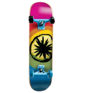 Pop Art Skateboard Deck Png Qjs31 PNG image