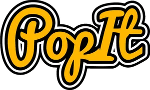 Pop It Snack Logo PNG image