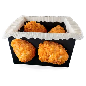 Popcorn Chicken Nuggets PNG Gxm81