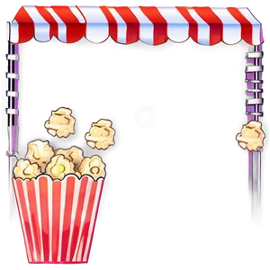 Popcorn Movie Scene Png 26 PNG image