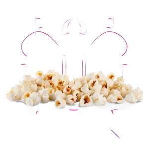 Popcorn Outline Png 27 PNG image