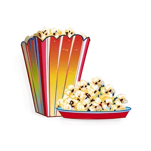 Popcorn Pattern Png 6 PNG image