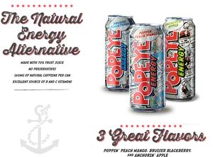 Popeye Energy Drink Flavors PNG