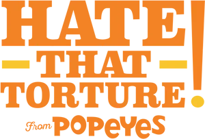 Popeyes Torture Statement PNG
