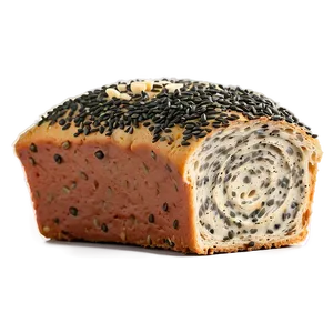 Poppy Seed Bread Slice PNG 06132024 PNG