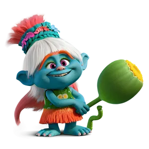 Poppy Trolls Character Png 05232024 PNG image