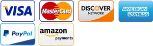 Popular Payment Methods Logos PNG image