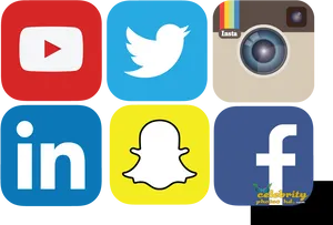 Popular Social Media Icons