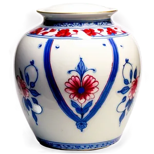 Porcelain Urn PNG 06132024