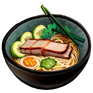 Pork Belly Ramen PNG 05242024
