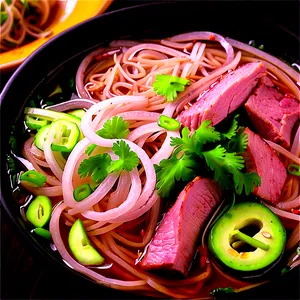 Pork Pho Delight PNG Dvm20 PNG