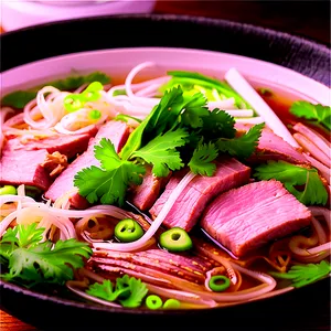 Pork Pho Delight PNG Eyo86 PNG