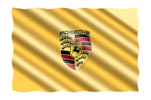 Porsche Creston Wavy Gold Background
