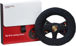 Porsche Kids Racing Wheel Packaging PNG