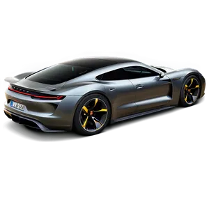 Porsche Taycan A PNG image