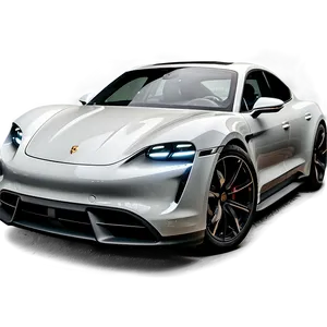 Porsche Taycan Electric Car Png 06292024 PNG image