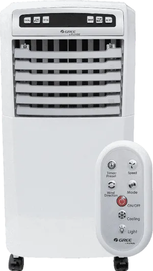 Portable Air Cooler Gree Brand PNG image