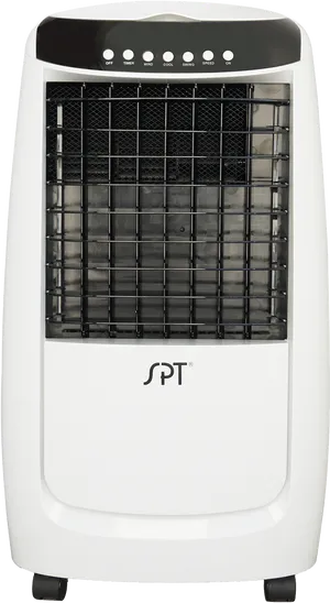 Portable Air Cooler White Product Image PNG image