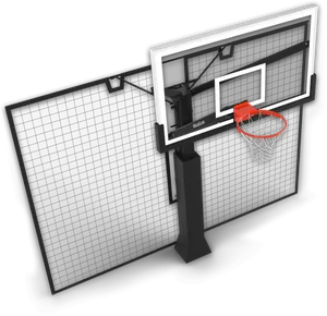 Portable Basketball Hoop Clipart PNG image