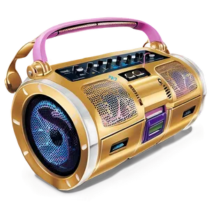 Portable Boombox Png Vkp70 PNG image