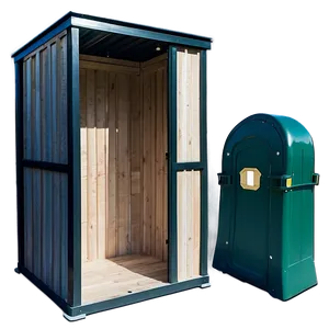 Portable Camping Outhouse PNG 06262024