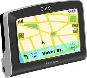 Portable G P S Navigation Device PNG image