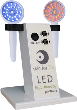 Portable L E D Light Therapy Device PNG image