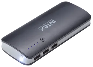 Portable Power Bank Device PNG image