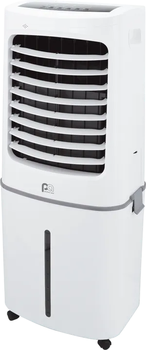 Portable White Air Cooler PNG image
