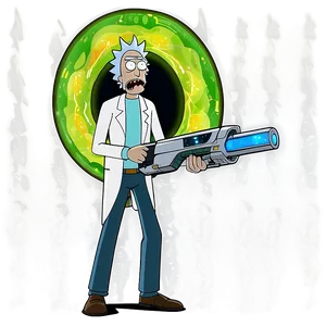 Portal Gun Rick And Morty Png 05062024 PNG image