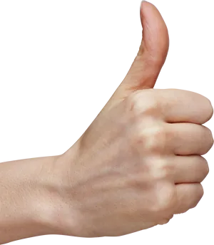 Positive Gesture Thumbs Up.jpg PNG image