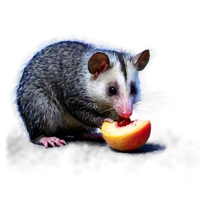 Possum Eating Fruit Png Ije PNG image