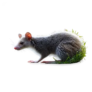 Possum In Grass PNG 06112024 PNG