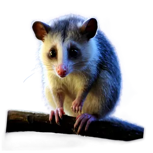 Possum In The Dark PNG 65