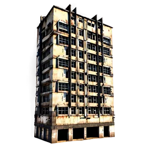 Post-apocalyptic Building PNG 6 PNG