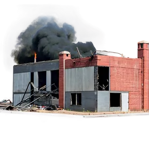Post-fire Building Scene PNG 06212024 PNG