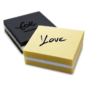 Post It Love Note Png Mlo PNG image