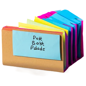 Post It Note Pad Png 05252024 PNG image