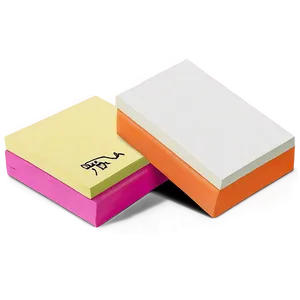 Post It Note Stack Png Qba PNG image