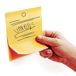 Post It Note Vector Png Tmc PNG image