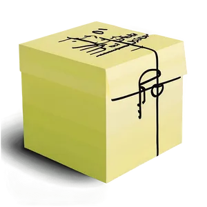 Post It Note With Bullet Points Png Djr59 PNG image