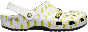 Post Malone Crocs Collaboration PNG image