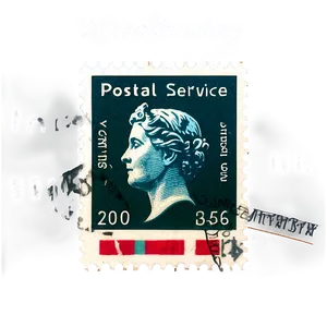 Postal Service Anniversary Postage Stamp PNG 80 PNG