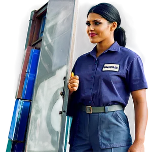 Postal Worker Uniform PNG 06252024