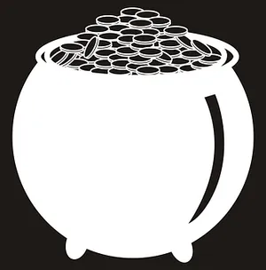 Pot_of_ Coins_ Vector_ Illustration PNG image