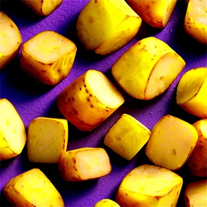 Potato Cubes PNG 58