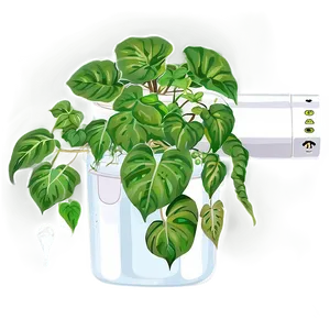 Pothos In Hydroponics Setups PNG 91