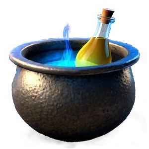 Potion Making Cauldron PNG Sro